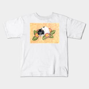 Rat with Primrose Flowers Kids T-Shirt